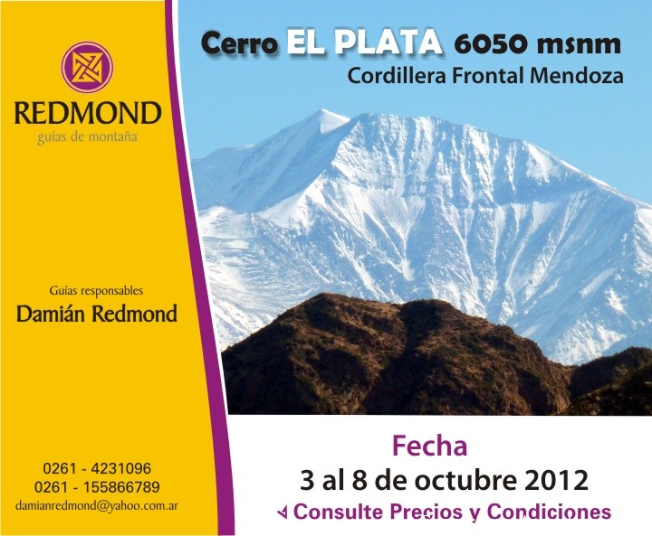 Cerro Plata Vallecitos Mendoza